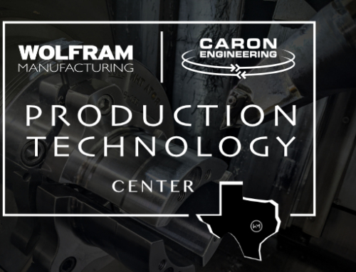 Wolfram Manufacturing to Open new Production Technology Center with Caron Engineering