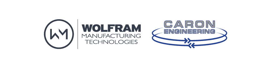 Wolfram Manufacturing Technologies Logo | Caron Engineering Logo