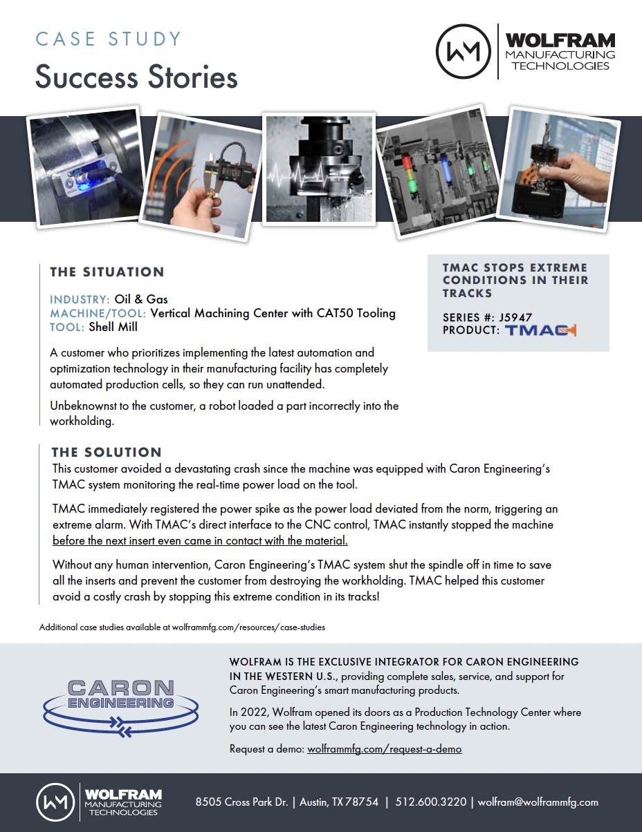 CNC Machine Monitoring