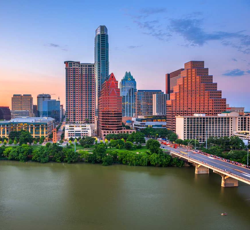 Austin, Texas skyline